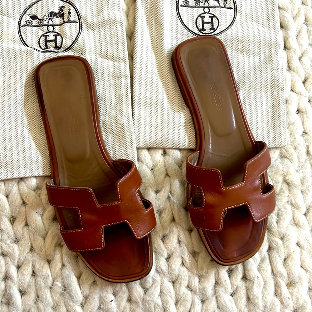 Hermes Oran Sandals